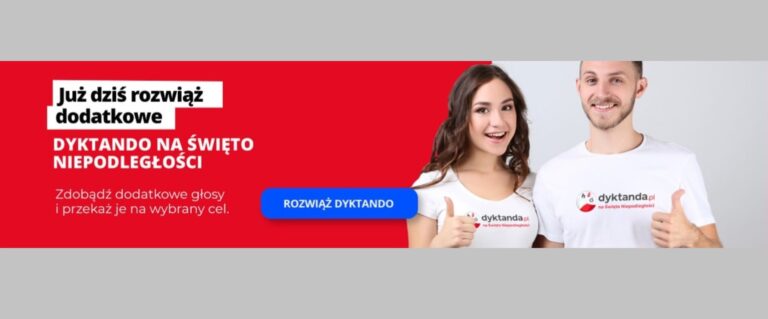 Charytatywne dyktando z&nbsp;okazji Święta Niepodległości – zaproszenie