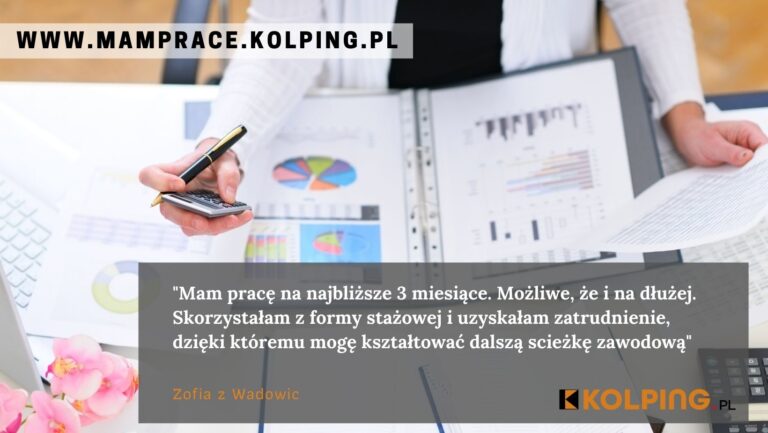 STAŻ ZAWODOWY TO&nbsp;DOBRY START NA&nbsp;RYNKU PRACY