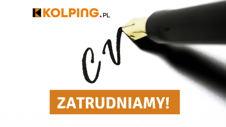 Grafika z napisem CV - Zatrudniamy