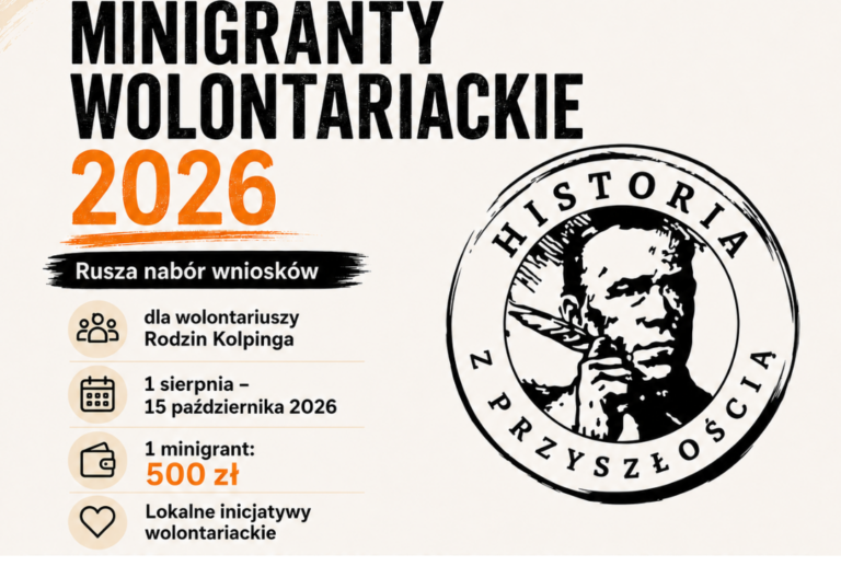 Konkurs na&nbsp;Minigranty Wolontariackie 2026